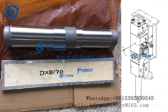 Durée de vie de briseur de Doosan longue des pièces de rechange DXB170 de piston hydraulique de briseur