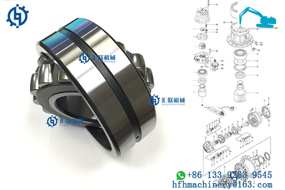 OEM de roulements à rouleaux de Gear Bearing Steel d'excavatrice de 22320RHRW33 Z disponible