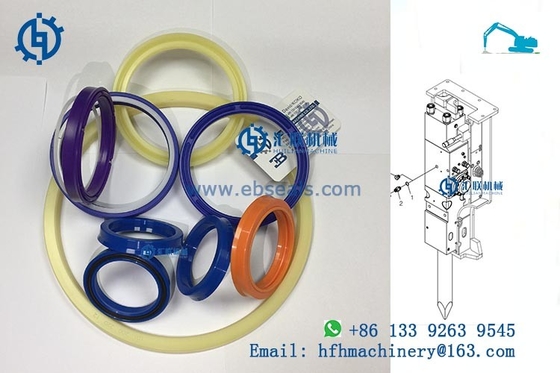 Joint de Digger Parts Hydraulic Cylinder Rod, IDI ISI emballant Jack Oil Seal hydraulique