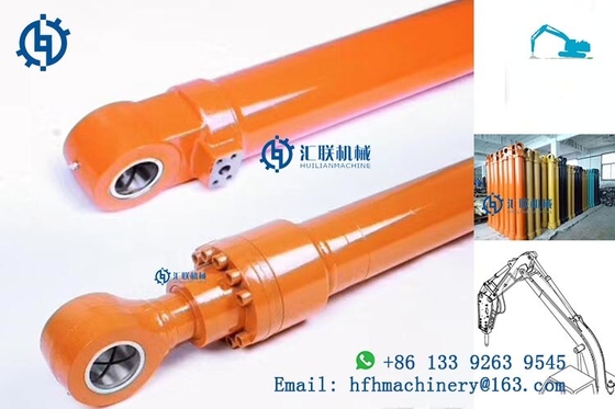 Excavatrice orange Arm Cylinder, chenille Digger Hydraulic Jack Ram de Daewoo Doosan