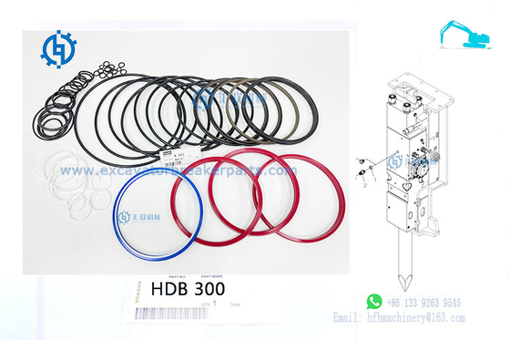 Excavatrice Cylinder Seal Kits de HDB50 HDB70 HDB210