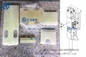 Guide hydraulique de coussin de protection en caoutchouc de briseur de pièces de rechange d'amortisseur
