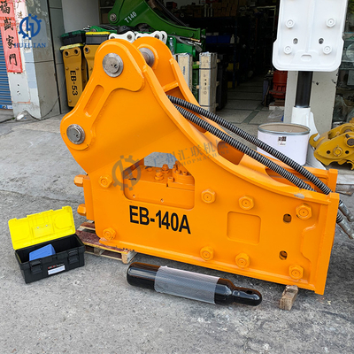 Marteau hydraulique EB140 pour combinaison de disjoncteur d'excavatrice de 20 à 26 tonnes SB81 avec outil de 140 mm