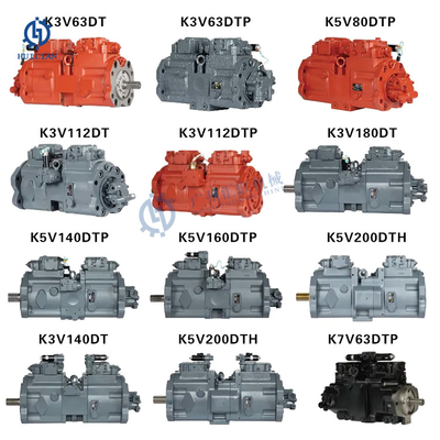 Dents principales de l'axe de sortie d'Assy For HANDOK Hyundai R280LC 31E2-03010 11E2-1501 de la pompe H3V140DT-NISER-9N00 14