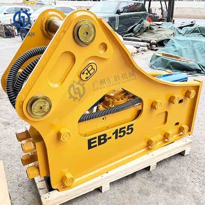 Marteau EB155 hydraulique monté par côté en forme de boîte pour l'excavatrice Doosan DX340LCA