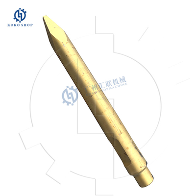 Impression hydraulique de point du burin SOOSAN Mohel de briseur de SB81N SB70 TR-F burin de marteau pour des pièces de rechange de marteau de roche