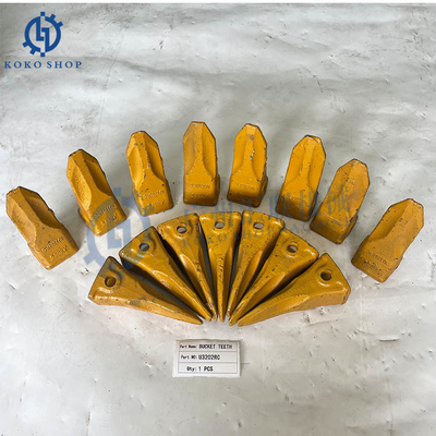 OEM Dents de seau de pellicule d'acier de coulée Dents de seau de pellicule 1-30TON Excavators Chargeurs Backhoes