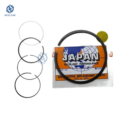 Japon 40118 40123 40425 Rings d'étanchéité au piston pour excavatrice 4TNE84 4TNV98 4TNV94 Yanmar Moteur Rings Set Parties