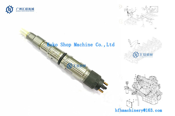 Injection de carburant de moteur d'Engine Injector Diesel d'excavatrice de 0445120278 Bosch Doosan
